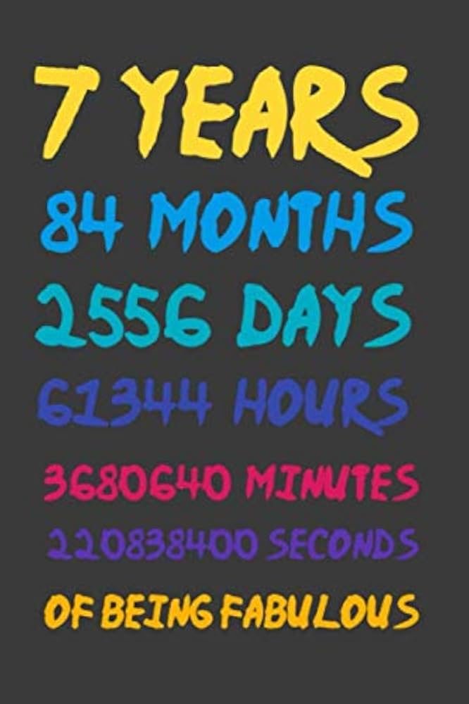Exploring How Many Days Are In 7 Years